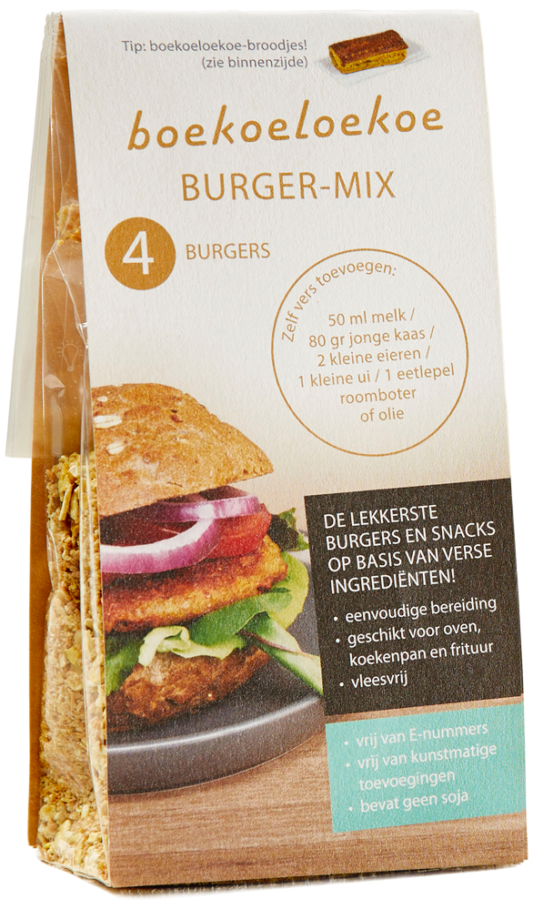 Mischung für 4 Burger