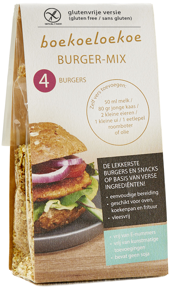 GLUTENFREI – Mischung für 4 Burger - Wieder verfügbar ab Anfang 2026